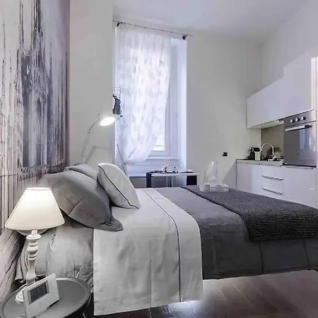 Brera 10 Min. From Duomo+kitchen شقة ميلان
